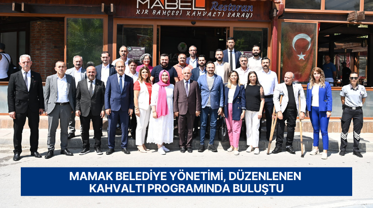 Mamak belediye y&ouml;netimi, d&uuml;zenlenen kahvaltı programında buluştu&hellip;