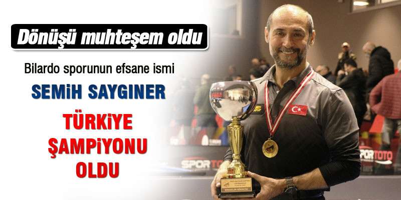 Saygıner&rsquo;in D&ouml;n&uuml;ş&uuml; Muhteşem Oldu