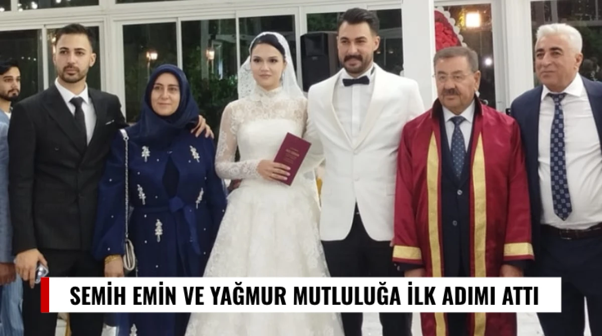 Semih Emin ve Yağmur Mutluluğa İlk Adımı Attı...