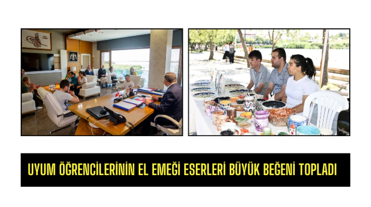 UYUM &Ouml;ğrencilerinin El Emeği Eserleri B&uuml;y&uuml;k Beğeni Topladı