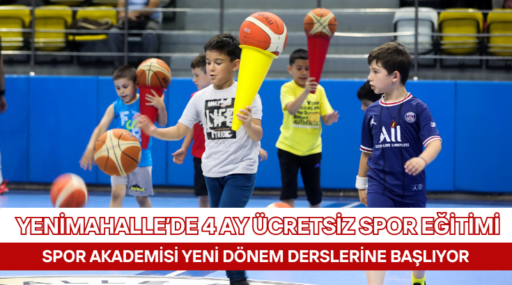 Yenimahalle Belediyesi Spor Akademisi yeni d&ouml;nem derslerine başlıyor&hellip;