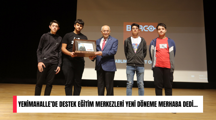 Yenimahalle&rsquo;de destek eğitim merkezleri yeni d&ouml;neme merhaba dedi...